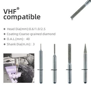 Gốm sứ thủy tinh (LiSi2) Toos mài cho VHF